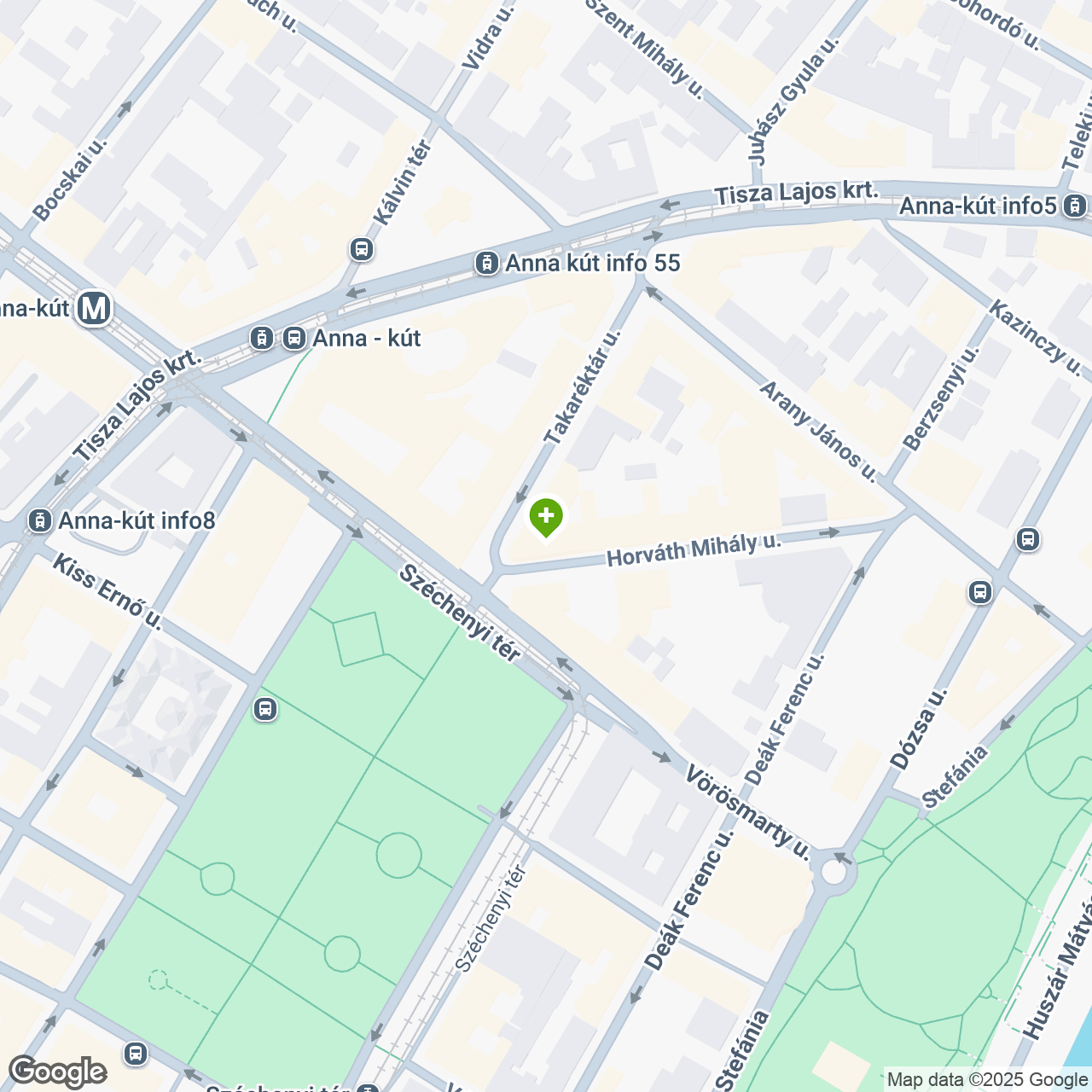 A gyógyszertár címe