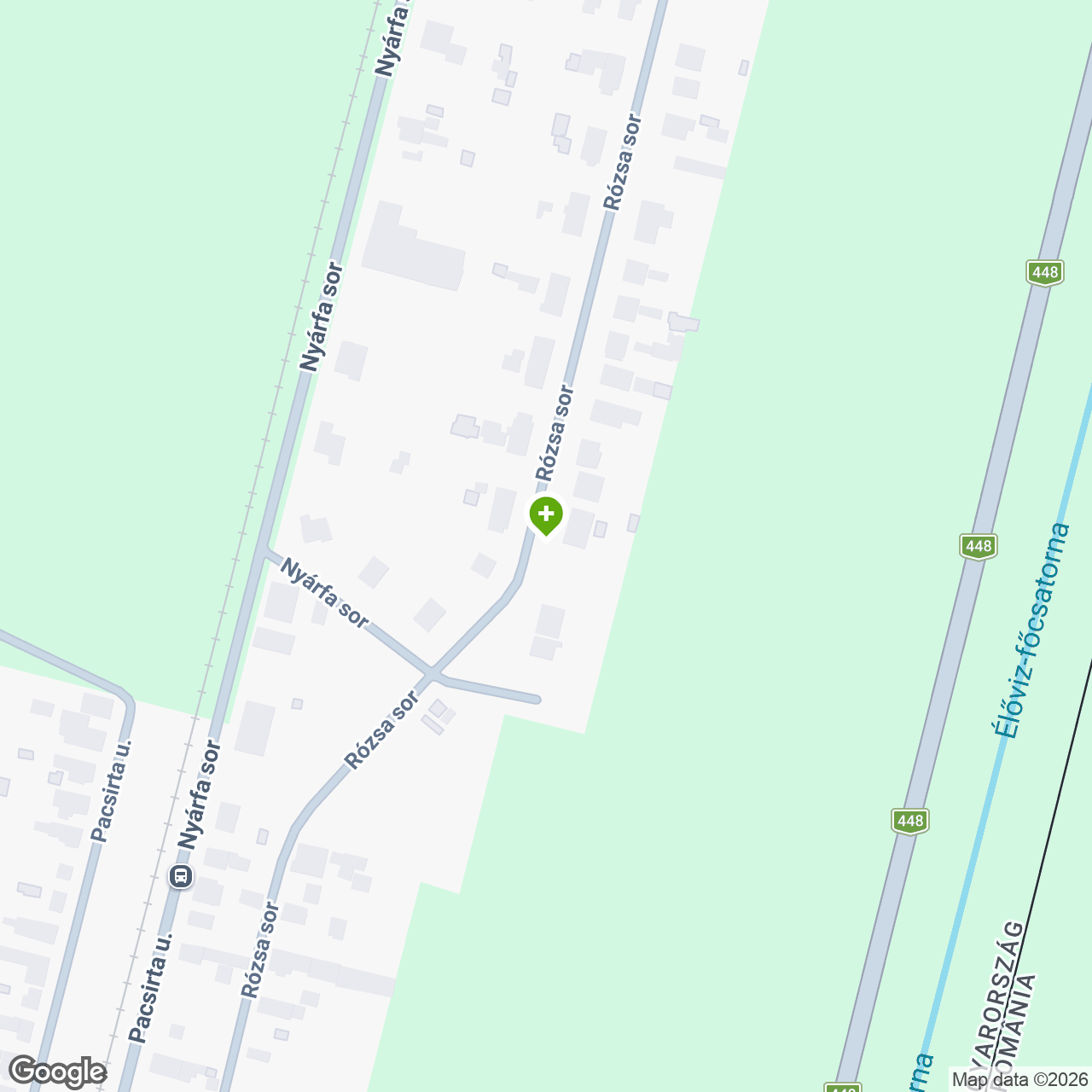 A gyógyszertár címe