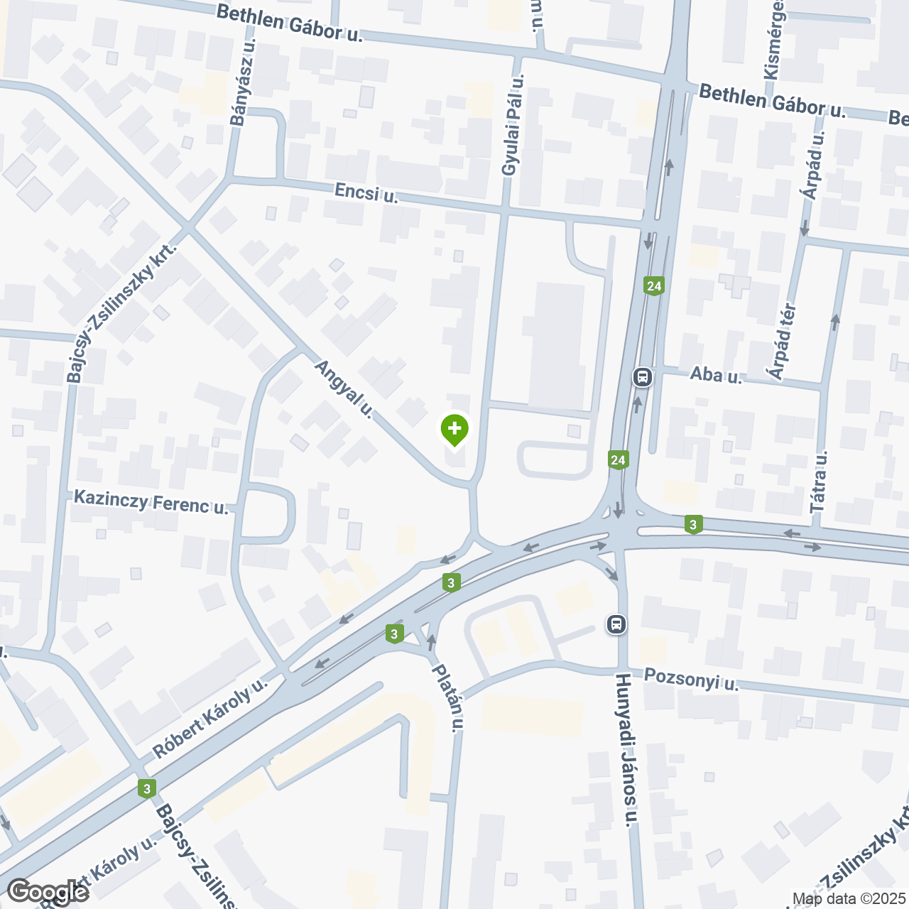 A gyógyszertár címe