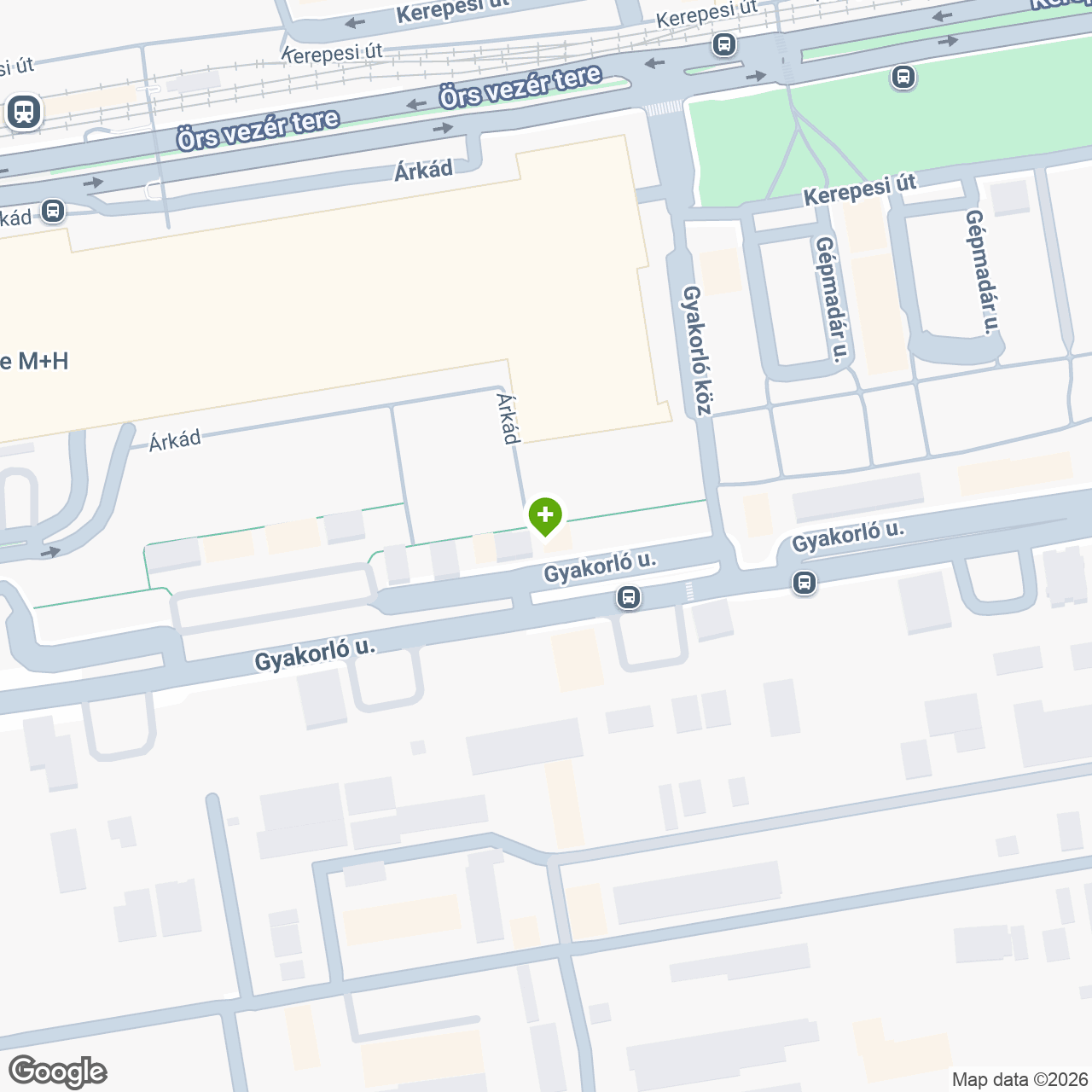 A gyógyszertár címe