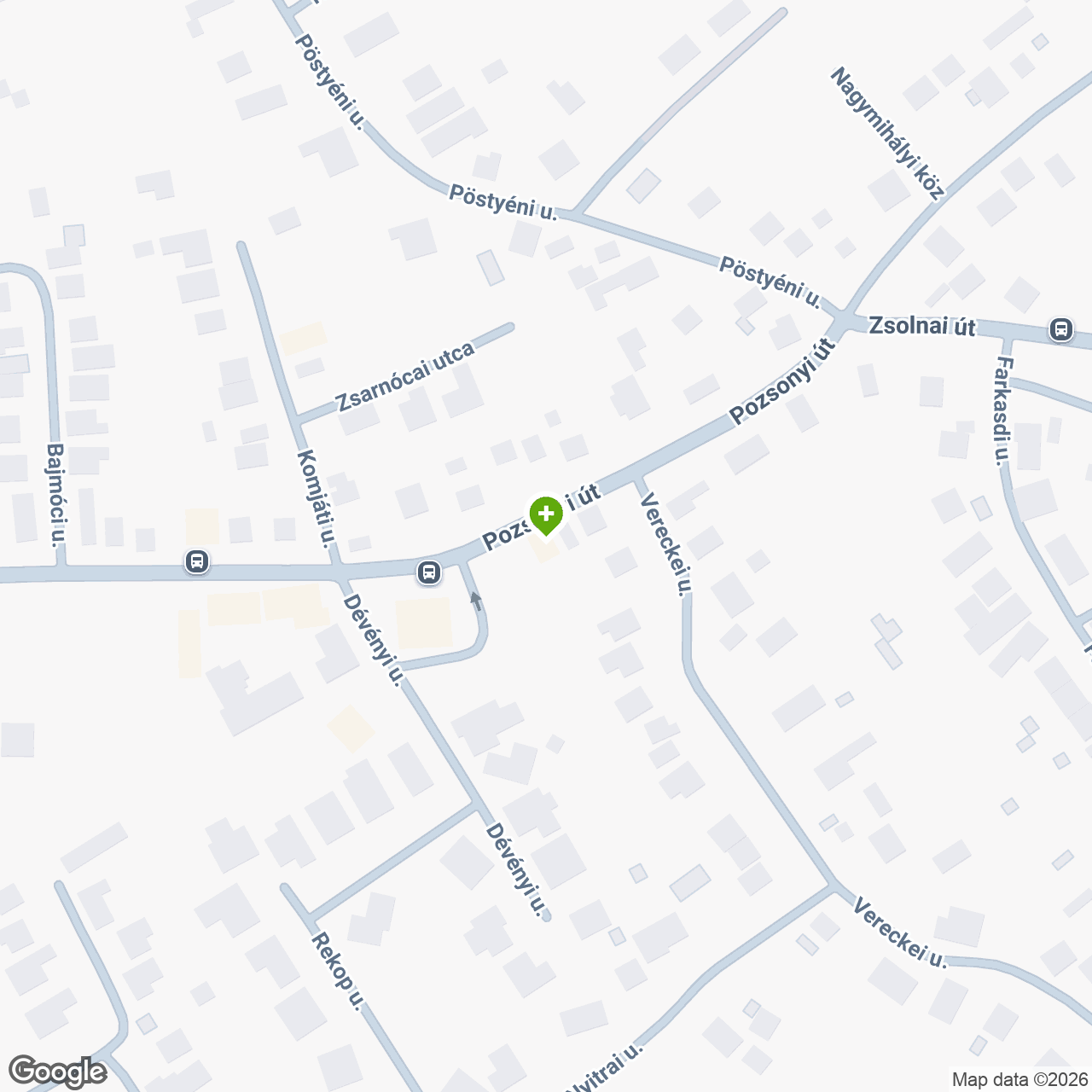 A gyógyszertár címe