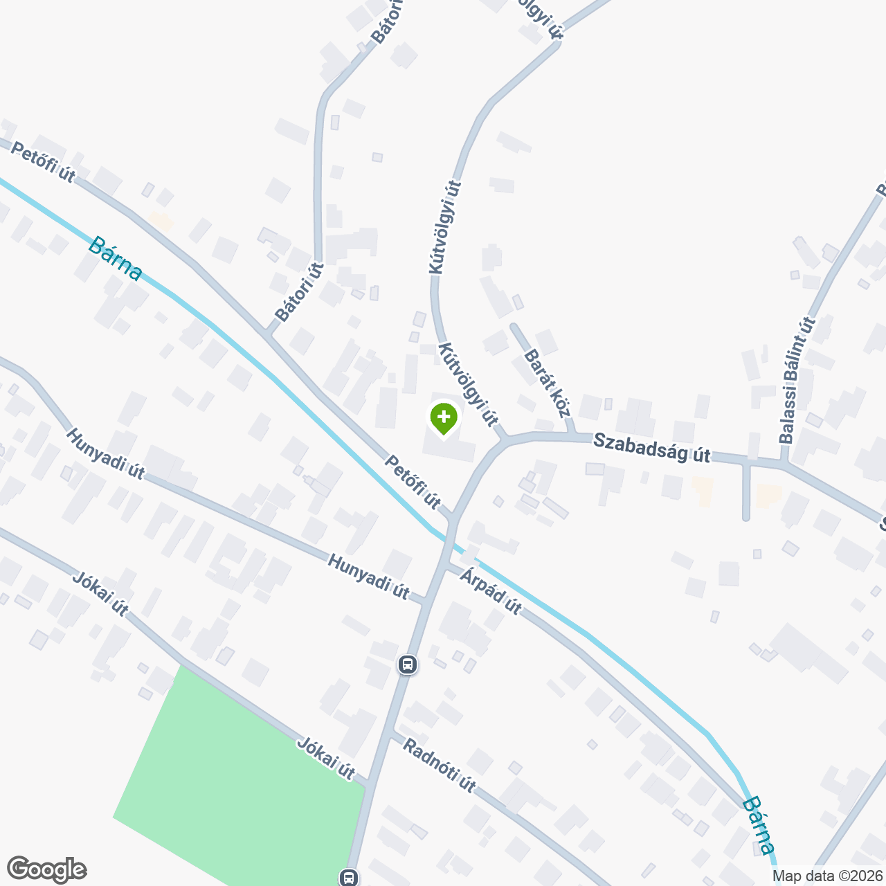 A gyógyszertár címe