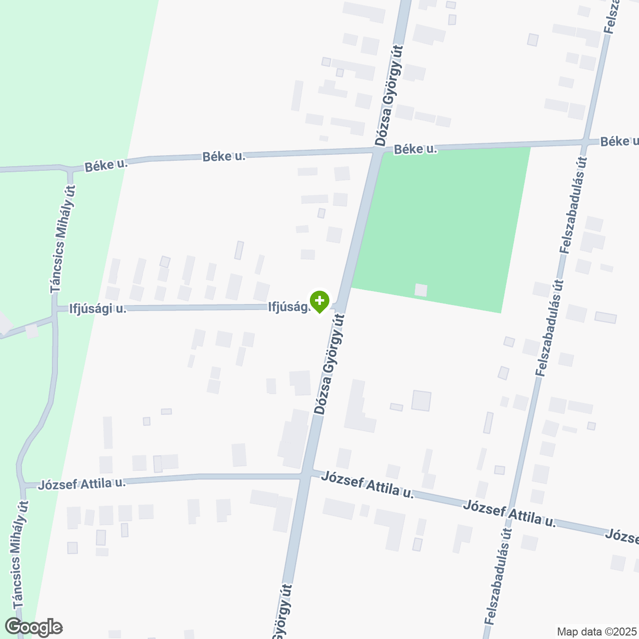 A gyógyszertár címe