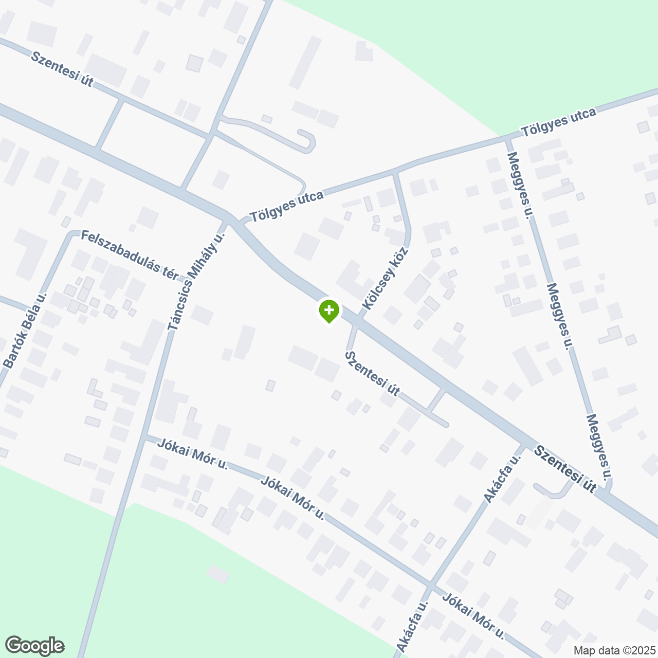 A gyógyszertár címe