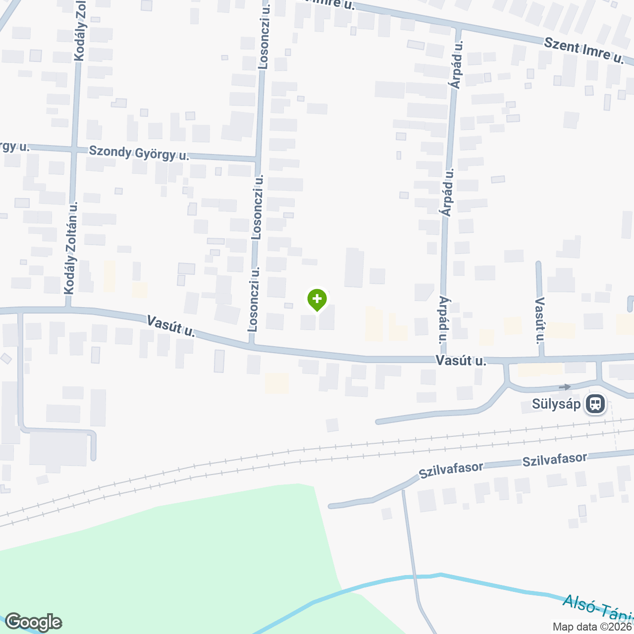 A gyógyszertár címe