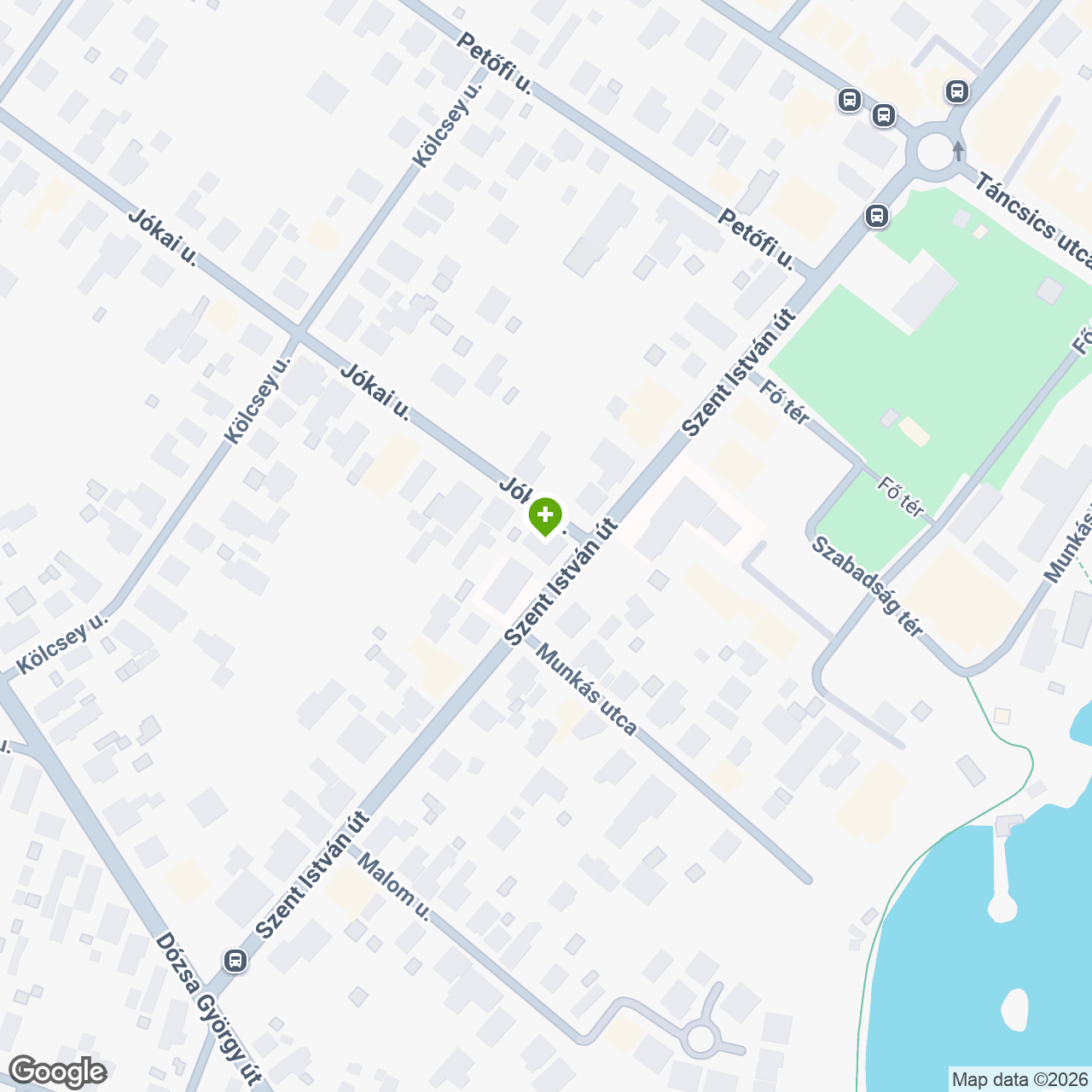 A gyógyszertár címe