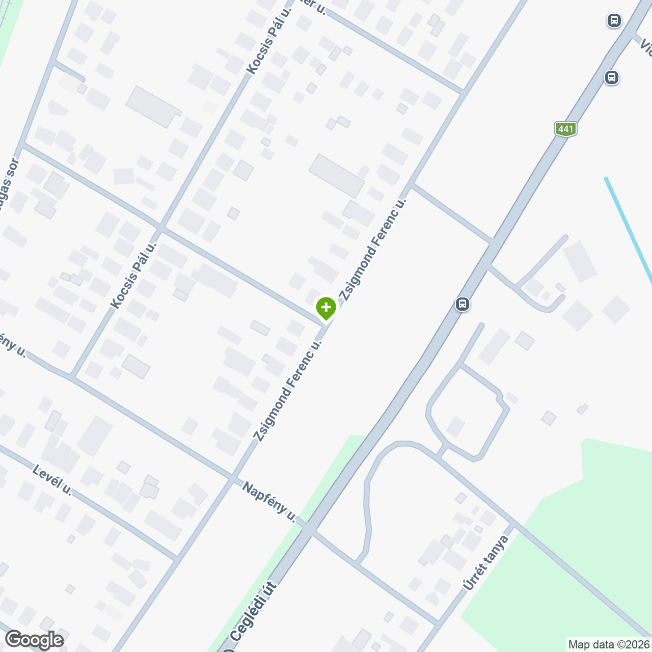 A gyógyszertár címe