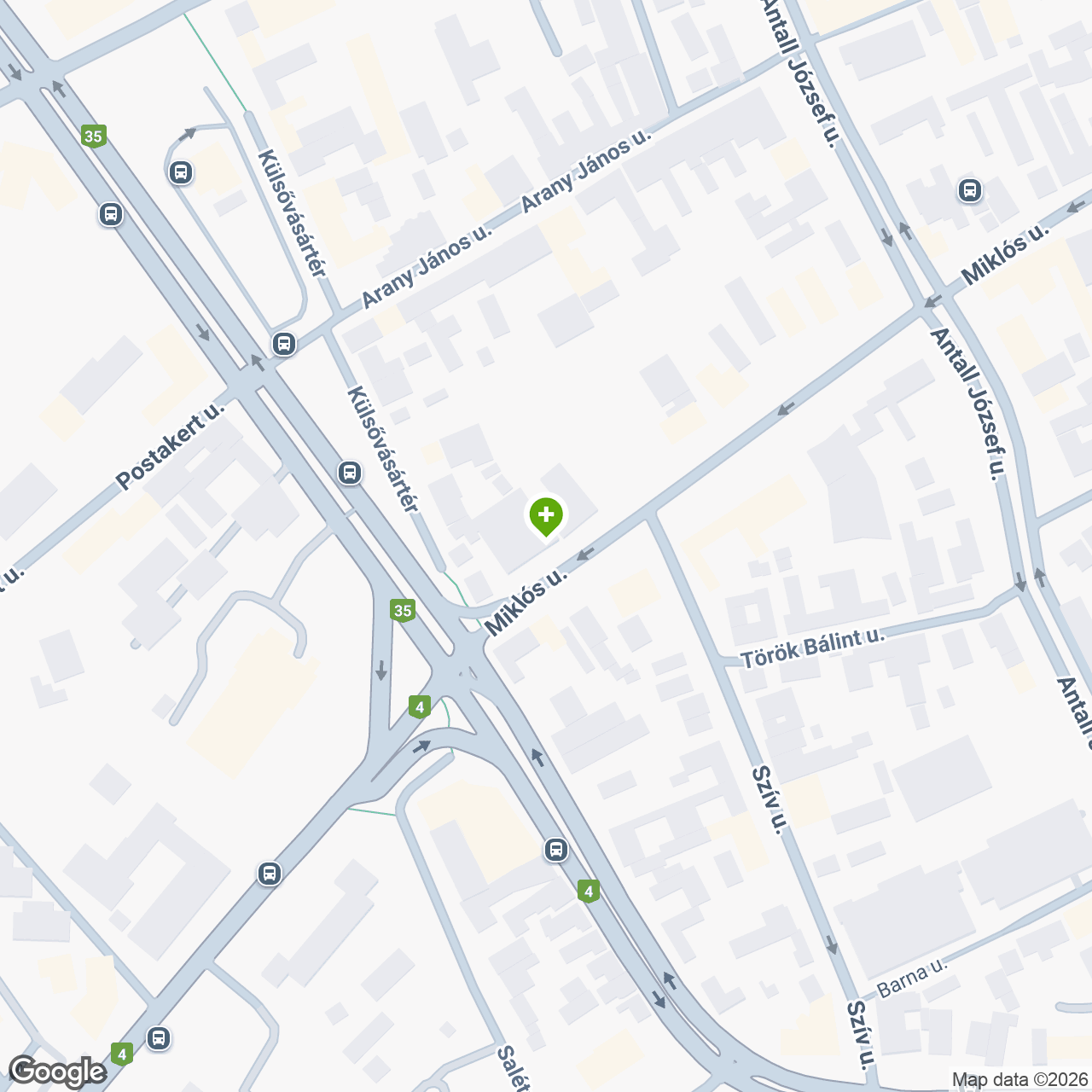 A gyógyszertár címe