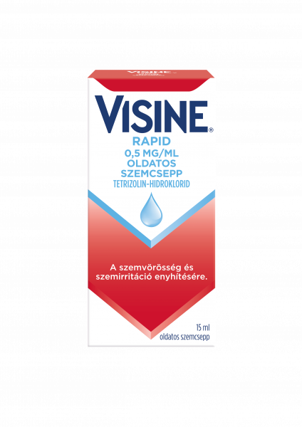 Visine Rapid 0,5 mg/ml oldatos szemcsepp 15ml