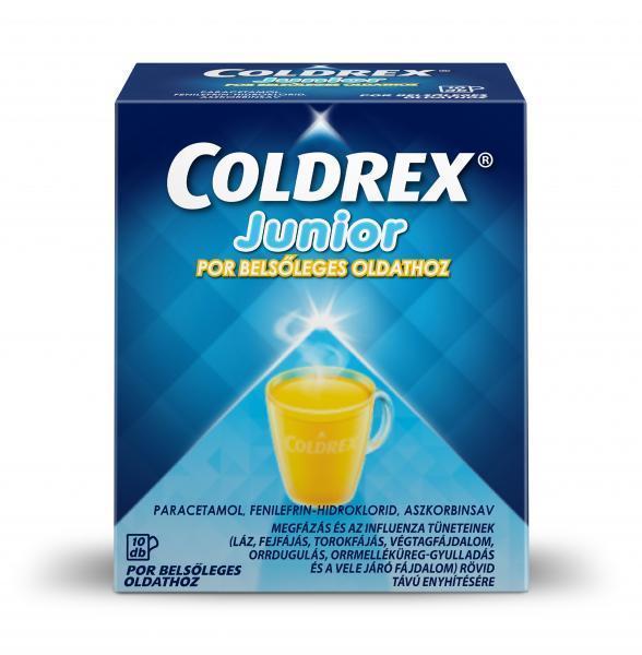 Coldrex Junior por belsőleges oldathoz 10 db