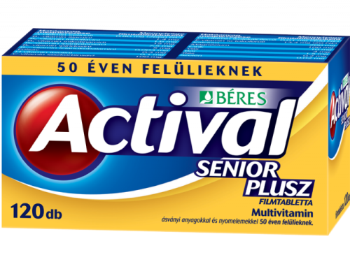 Actival Senior Plusz filmtabletta, 120 db