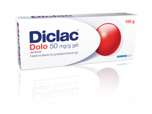 Diclac Dolo 50 mg/g gél 150g 