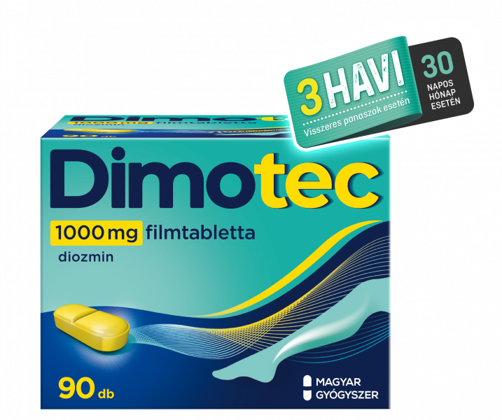 Dimotec filmtabletta 1000 mg 90x