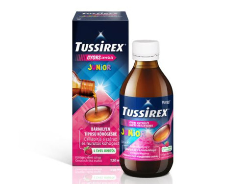 Tussirex Junior köhögés elleni szirup 120 ml