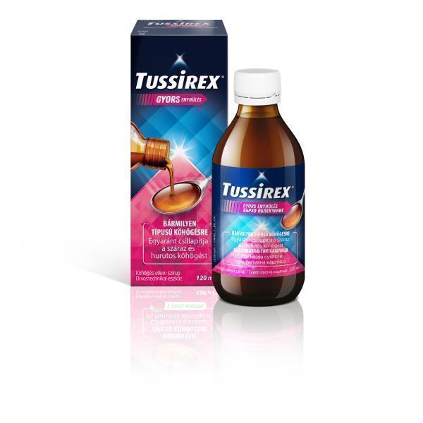 Tussirex köhögés elleni szirup 120 ml