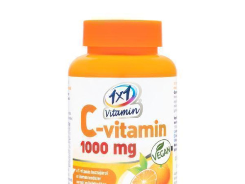 1x1 Vitamin C-vitamin 1000 mg rágótabletta 60x