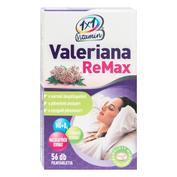 1x1 Vitamin Valeriana ReMax filmtabletta 56x