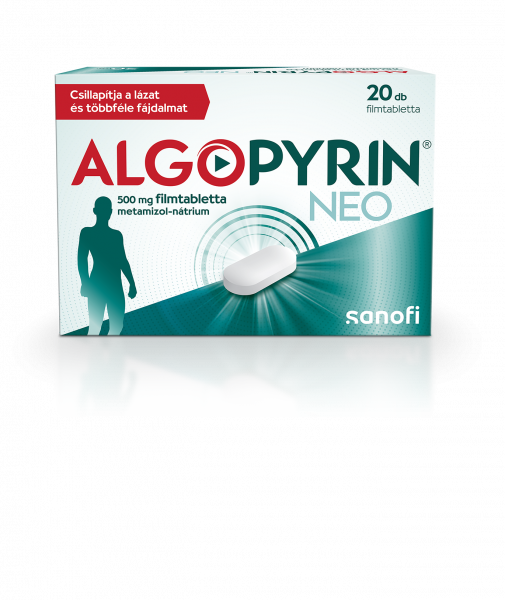 Algopyrin Neo 500 mg filmtabletta, 20x