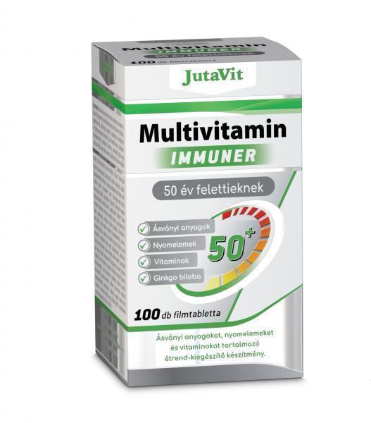JutaVit Multivitamin Immuner50+ (50 éven felülieknek) 100 db