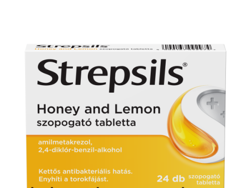 Strepsils Honey and Lemon szopogató tabletta 24db