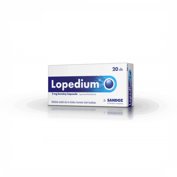 Lopedium kapszula 2 mg 20x