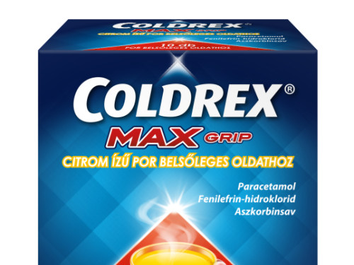 Coldrex MaxGrip citrom ízű por belsőleges oldathoz 10 db