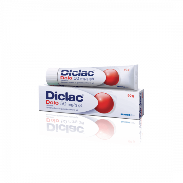 Diclac Dolo 50 mg/g gél, 50 g