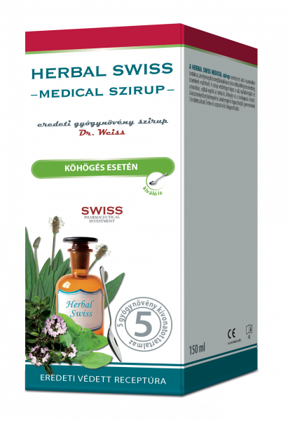 HERBAL SWISS Medical szirup 150 ml