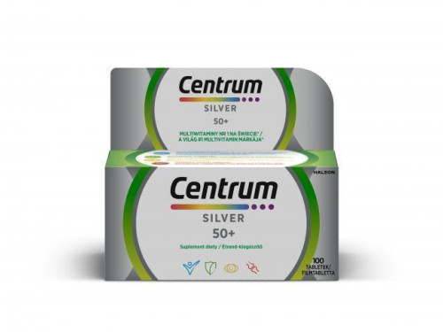 Centrum Silver 50+ A-tól Z-ig multivitamin, 100x