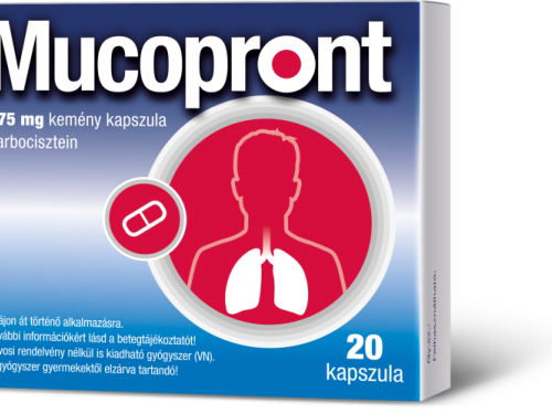 Mucopront 375 mg kemény kapszula 20x