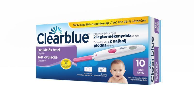Clearblue digitális ovulációs  teszt  10x