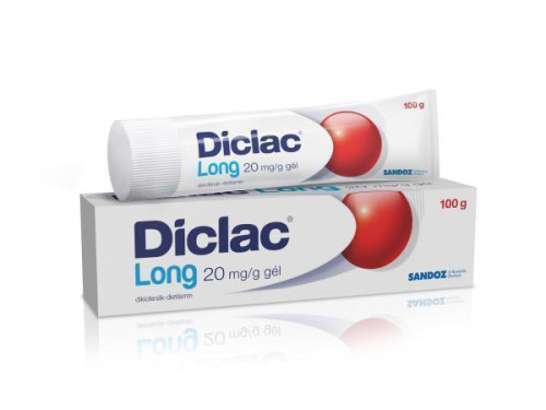 Diclac Long 20 mg/g gél 1x100 g