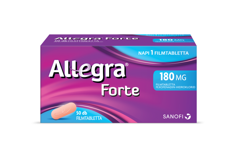 Allegra Forte 180 mg filmtabletta, 50x