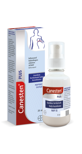 Canesten Plus bifonazol külsőleges oldatos spray, 25 ml