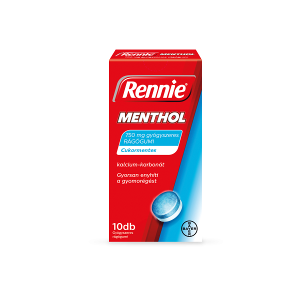 Rennie Menthol, 10 db