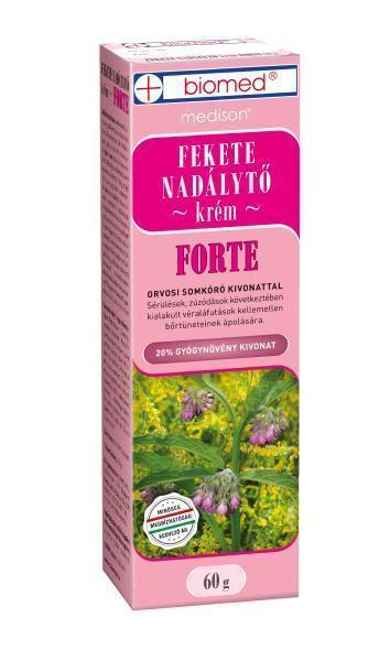 Biomed Fekete nadálytő Krém FORTE 60 g