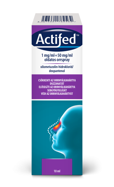 Actifed 1 mg/ml+50 mg/ml oldatos orrspray 10 ml