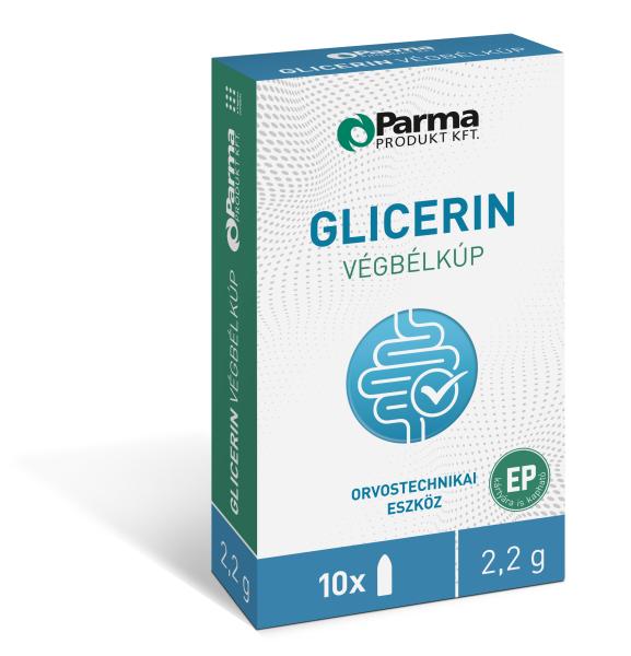 Parma Produkt Glicerin végbélkúp 2,2g