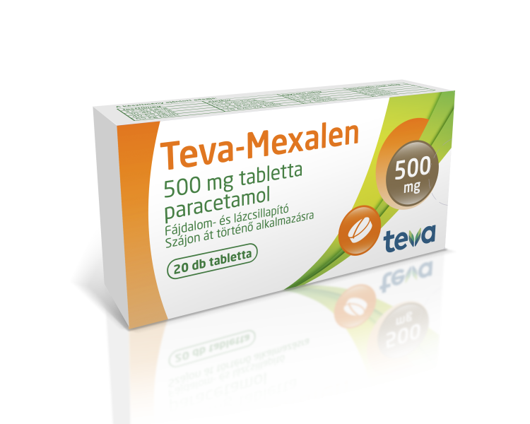 Teva-Mexalen 500mg tabletta 20x