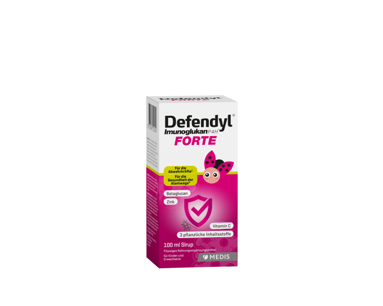 Defendyl® Imunoglukan P4H® FORTE folyékony étrend-kiegészítő gyermekek és felnőttek számára, 100 ml szirup