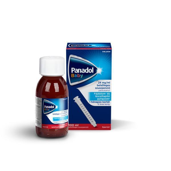 Panadol Baby 24 mg/ml belsőleges szuszpenzió, 100 ml