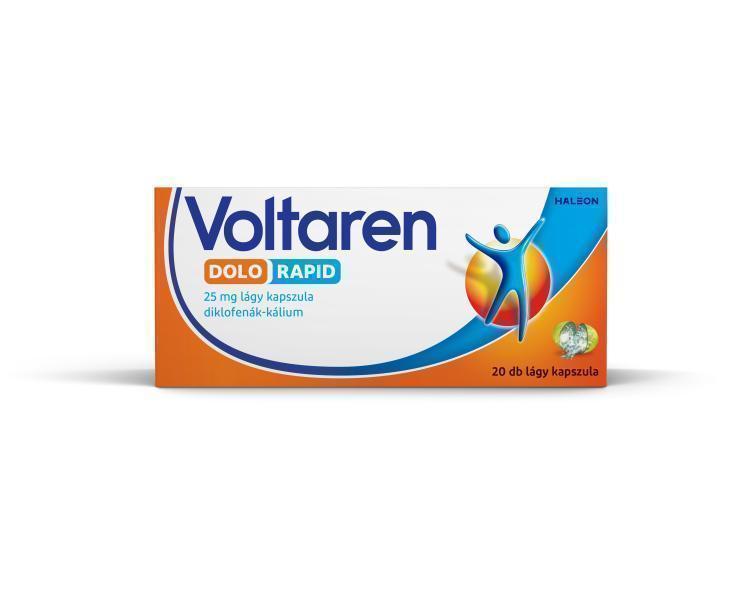 Voltaren Dolo Rapid 25 mg lágy kapszula, 20x