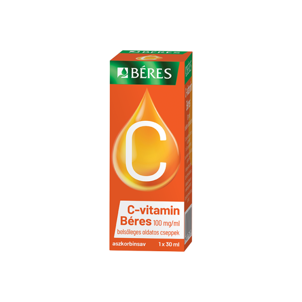 C-vitamin Béres 100mg/ml belsőleges oldatos cseppek, 30 ml