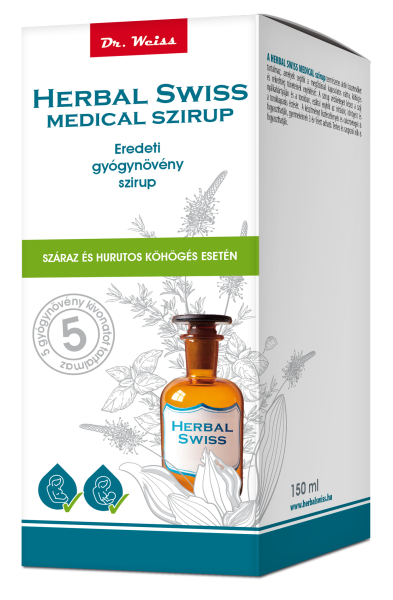 HERBAL SWISS Medical szirup 150 ml