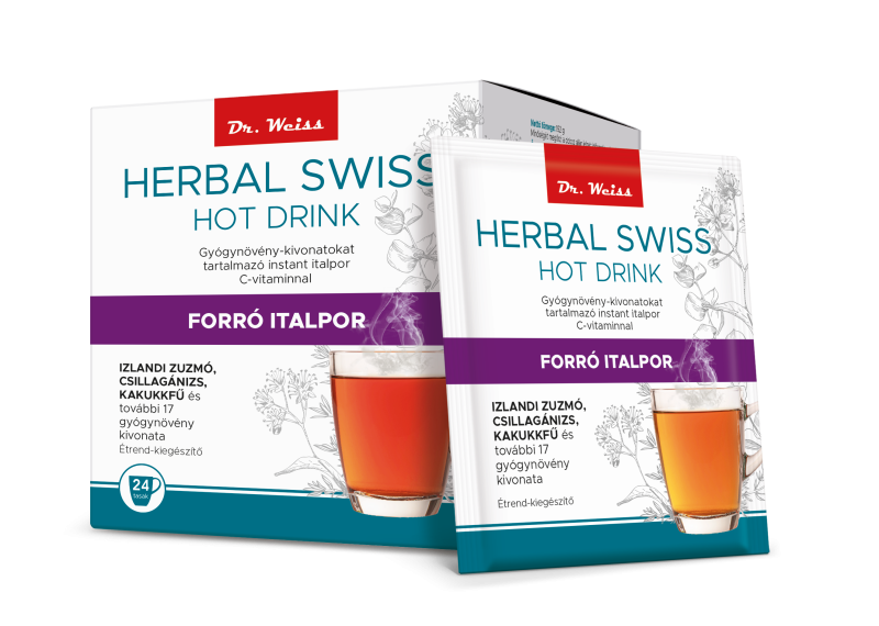 Herbal Swiss Hot Drink forró italpor 24x