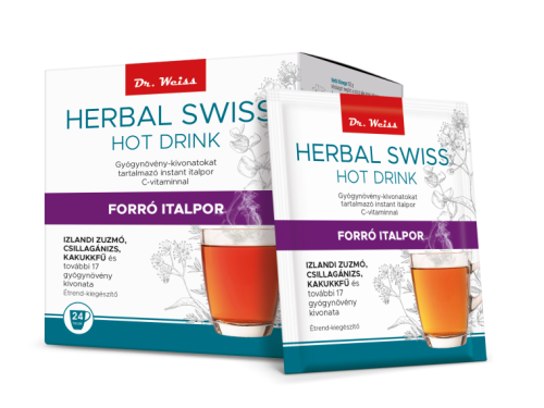 Herbal Swiss Hot Drink forró italpor 24x