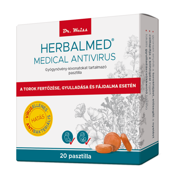 HERBALMED  Medical pasztilla 20x