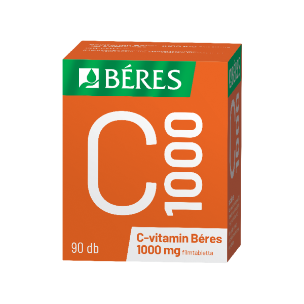 C-vitamin Béres  1000 mg filmtabletta, 90 db