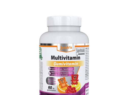 JUTAVIT MULTIVITAMIN GUMIVITAMIN Citrom-Narancs-Cseresznye Ízű 60db