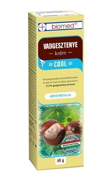 Biomed Vadgesztenye Krém COOL, 60 g
